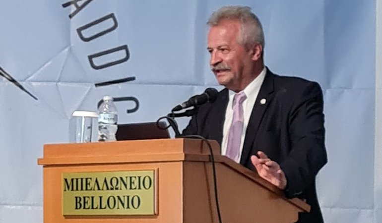 Ioannis Rachovitsas, P.A.D.A. President, Speech, Santorini 27.05.2022