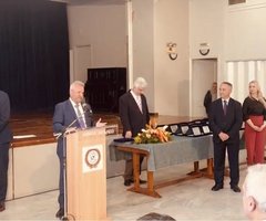 Μια ιδιαίτερη τιμητική διάκριση για τον Πρόεδρο του Ινστιτούτου P.A.D.A. – Αντιναρκωτική Δράση