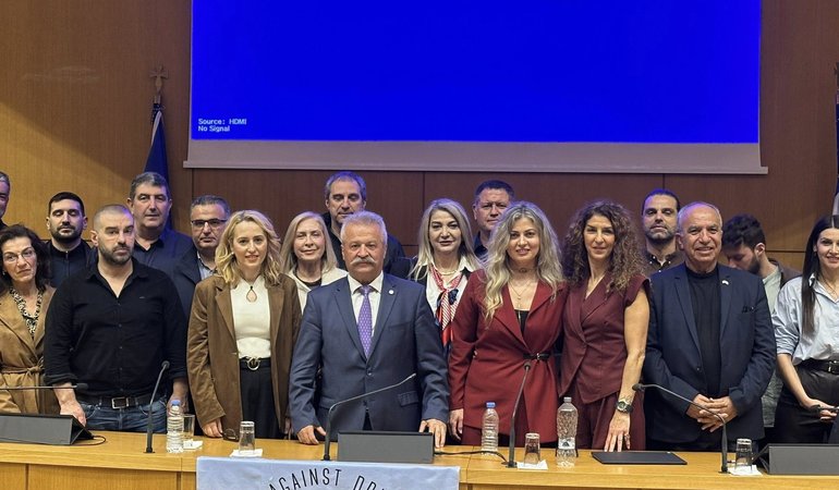 Μεγάλη συμμετοχή στην εκδήλωση κατά των ναρκωτικών στο Ηράκλειο Κρήτης