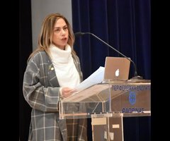 Νατάσσα Ραχωβίτσα ομιλία στην Φλώρινα - Η δημιουργικότητα - τέχνη δεν χρειάζεται ναρκωτικά