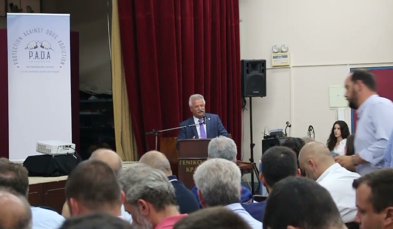 Ioannis Rachovitsas, P.A.D.A. President, Speech, Kranidi 12.06.2022